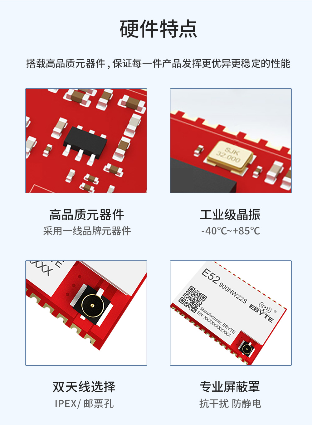 LoRa MESH组网模块工业级品质